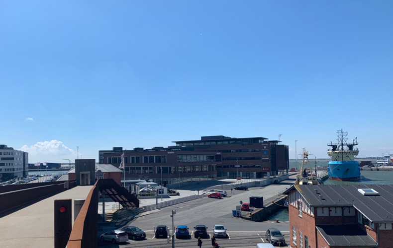 Deloittes bygning på havnen i Esbjerg